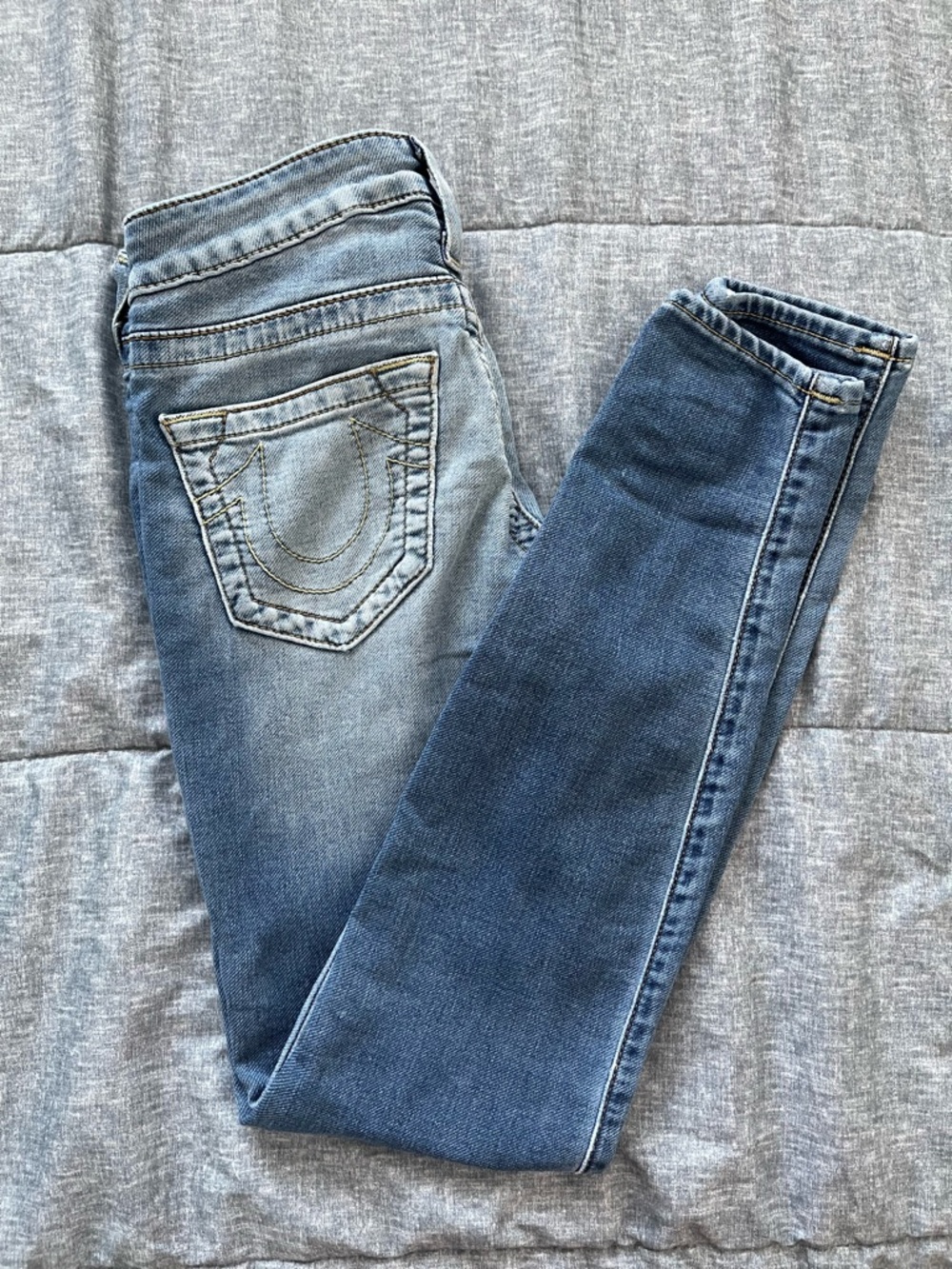 True Religion Women's Blue Legging Jeans-Size 23 - Picture 4 of 13